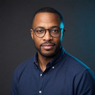 Portrait of Chris Okafor, game mathematics analyst